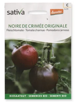 Semi di Pomodoro Carnoso Noire de Crimée Originale - 25 Semi