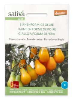 Semi di Pomodoro Ciliegia Bio - Giallo a Forma di Pera