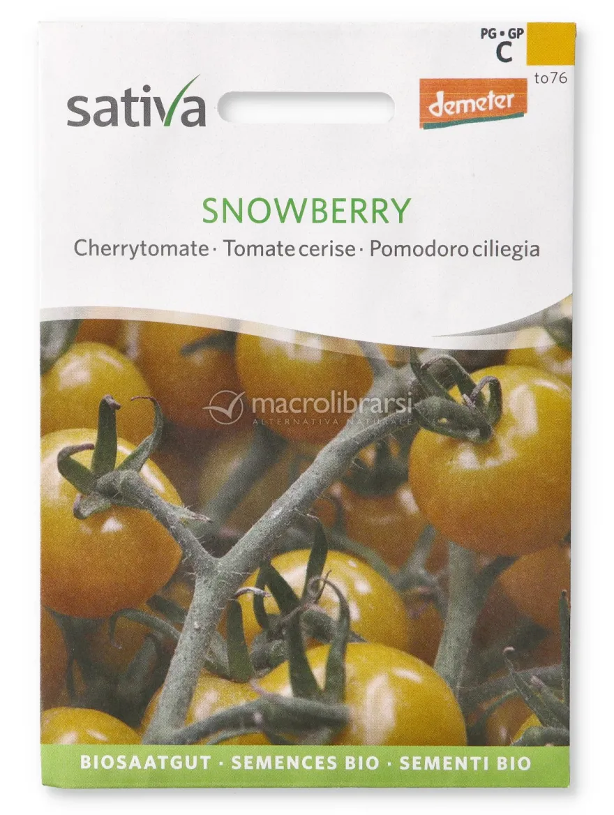 Semi di Pomodoro Ciliegia - Snowberry