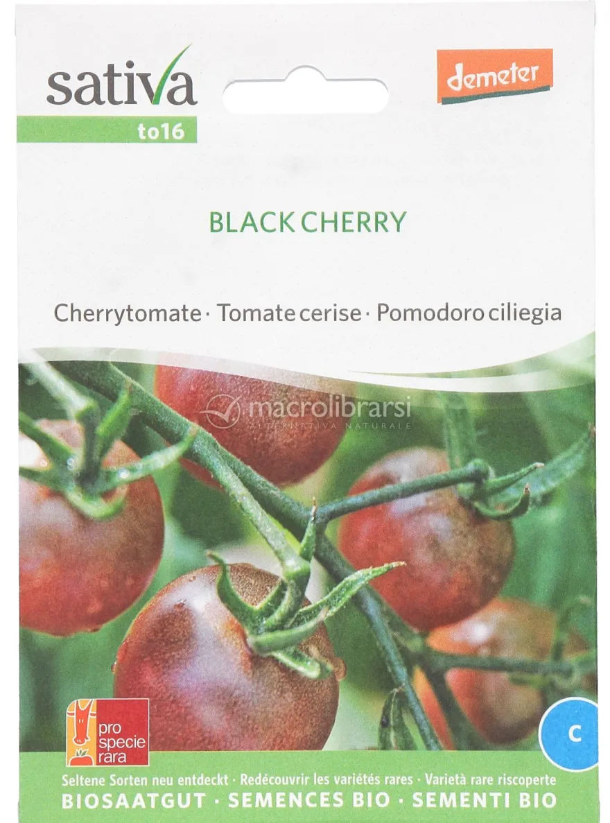 Semi di Pomodoro Ciliegino "Black Cherry"