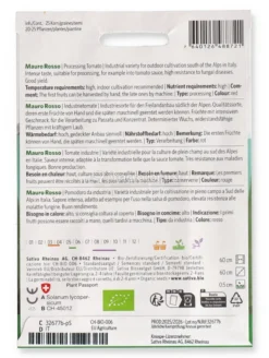 Semi di Pomodoro da Industria Mauro Rosso