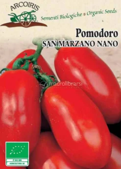 Semi di Pomodoro San Marzano Nano Bio - 0,3 g 100 semi