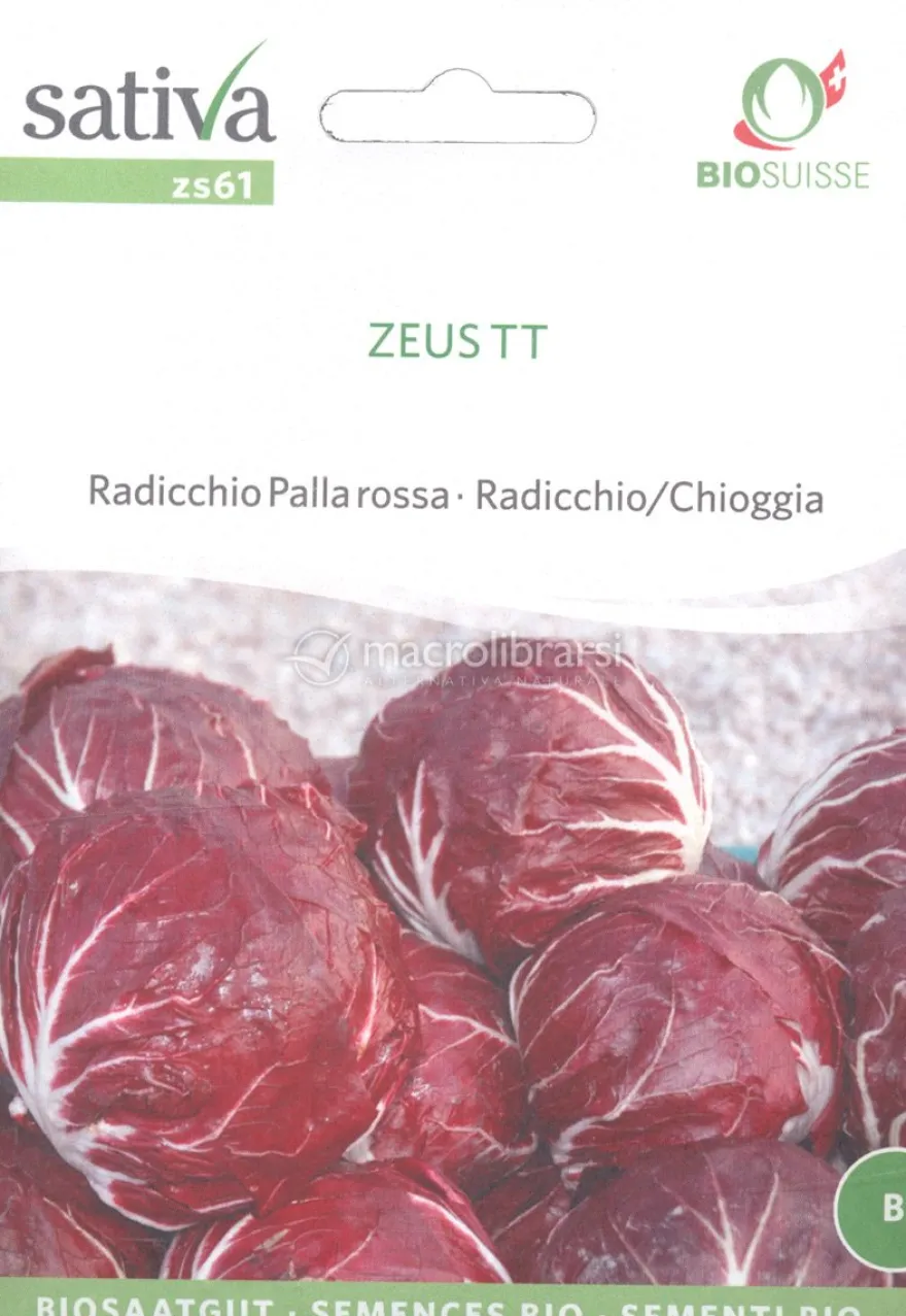 Semi di Radicchio Chioggia Zeus Tt