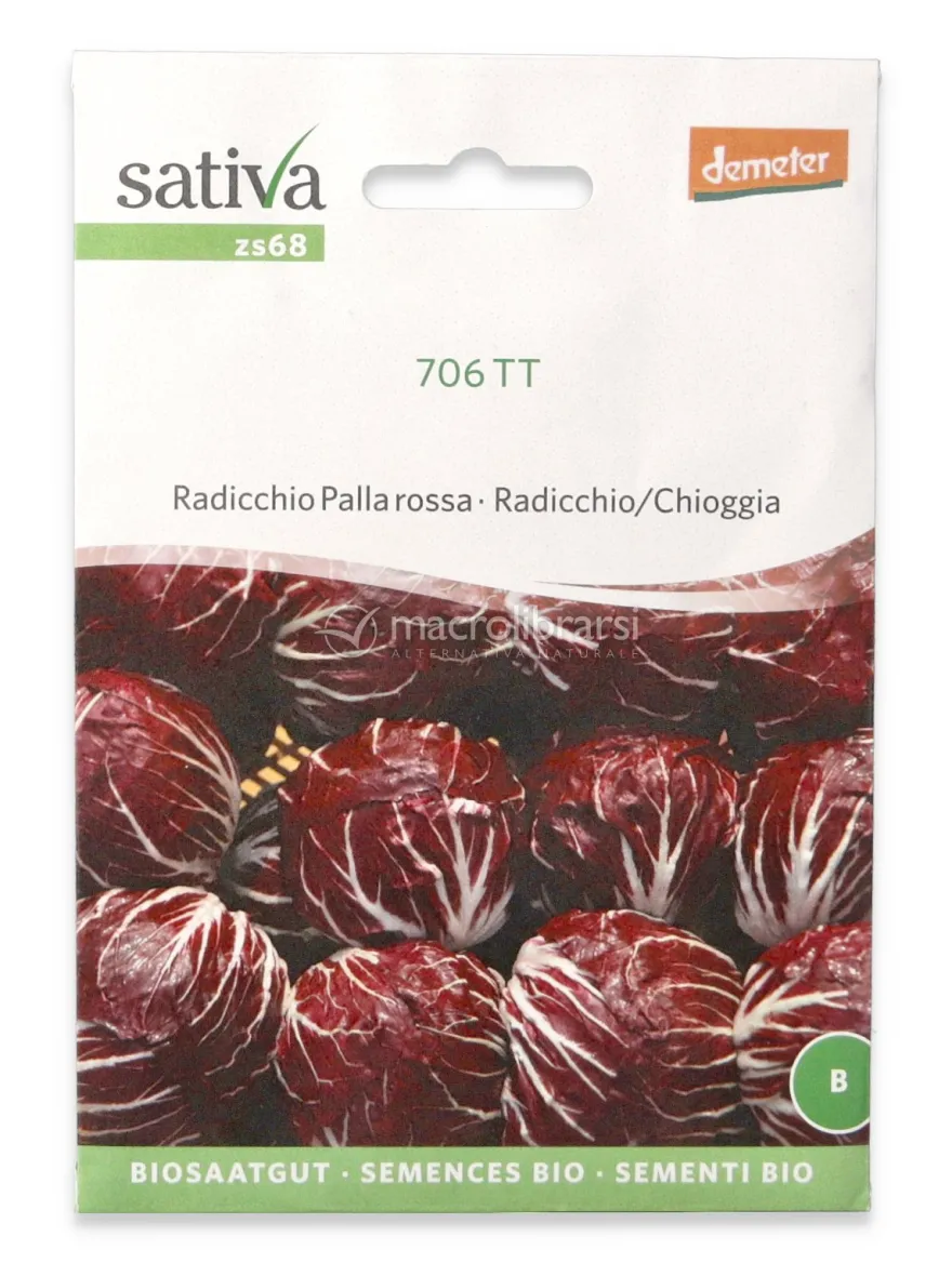 Semi di Radicchio Palla Rossa Bio - Chioggia