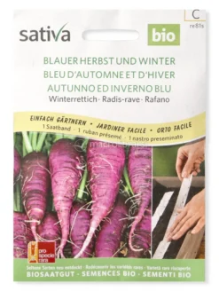 Semi di Rafano Autunno ed Inverno Blu - Nastro Preseminato