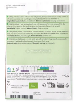 Semi di Valerianella Elan - Nastro Preseminato
