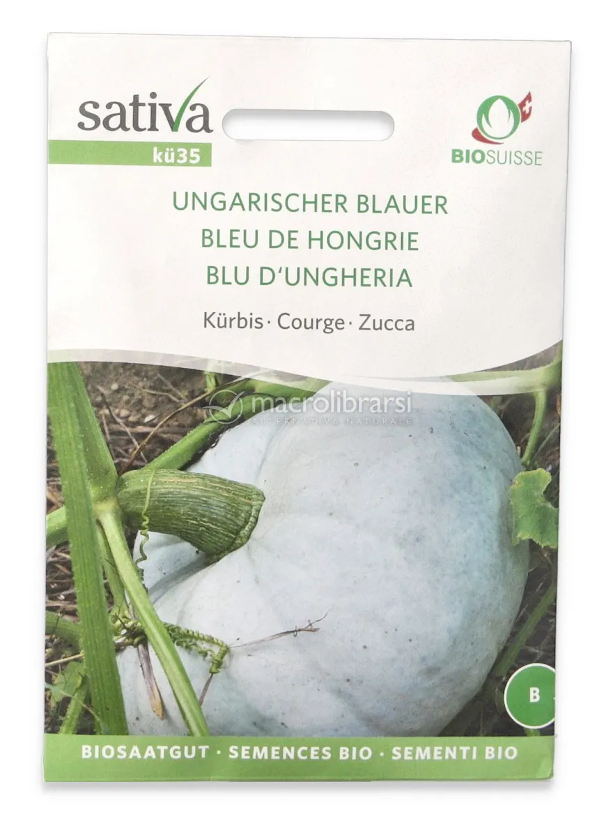 Semi di Zucca Bio - Blu d'Ungheria