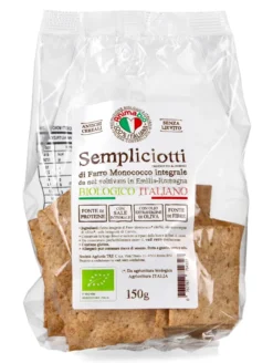 Sempliciotti di Farro Monococco Integrale Italiano