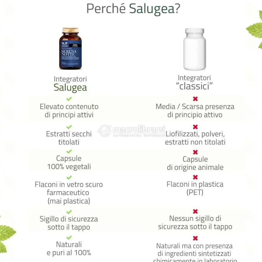 Serena Notte Salugea – Integratore per Dormire Bene