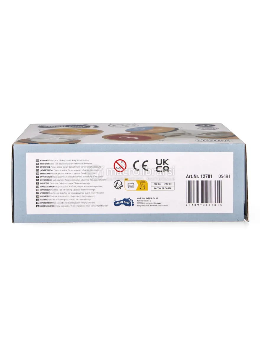 Set di Clessidre in Legno "Educate"