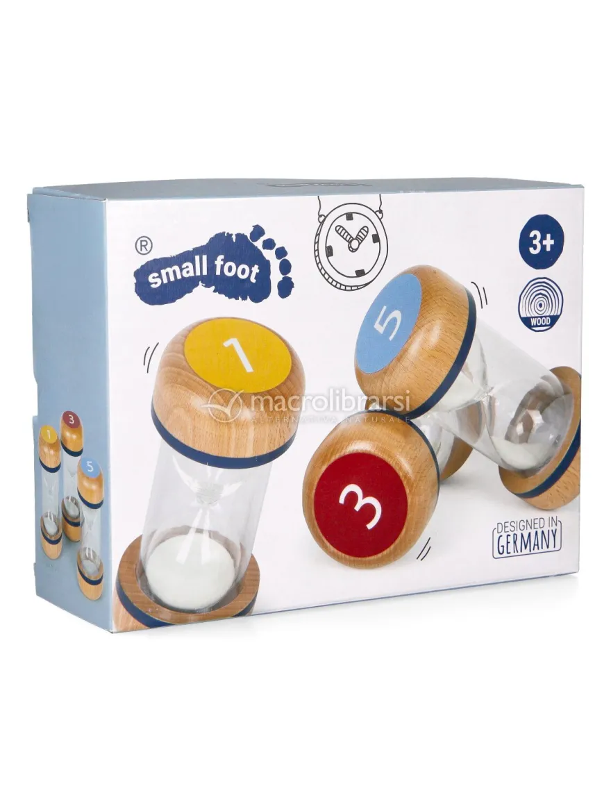 Set di Clessidre in Legno "Educate"