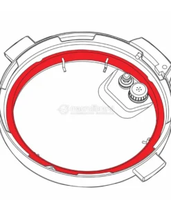 Set 2 Guarnizioni per Multicooker Instan Pot 8 l
