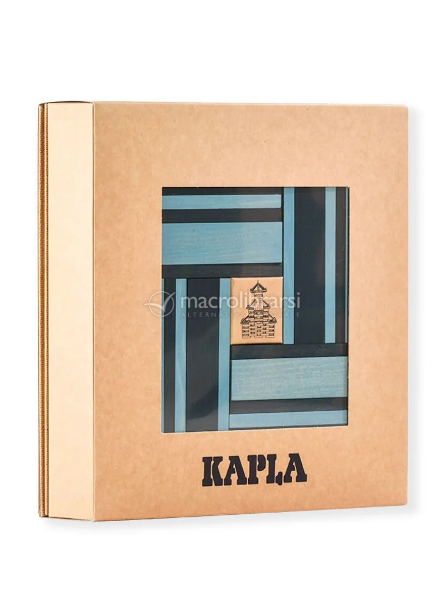 Set Kapla Libro e Colori - Azzurro/Blu