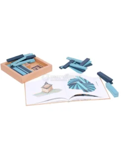 Set Kapla Libro e Colori - Azzurro/Blu