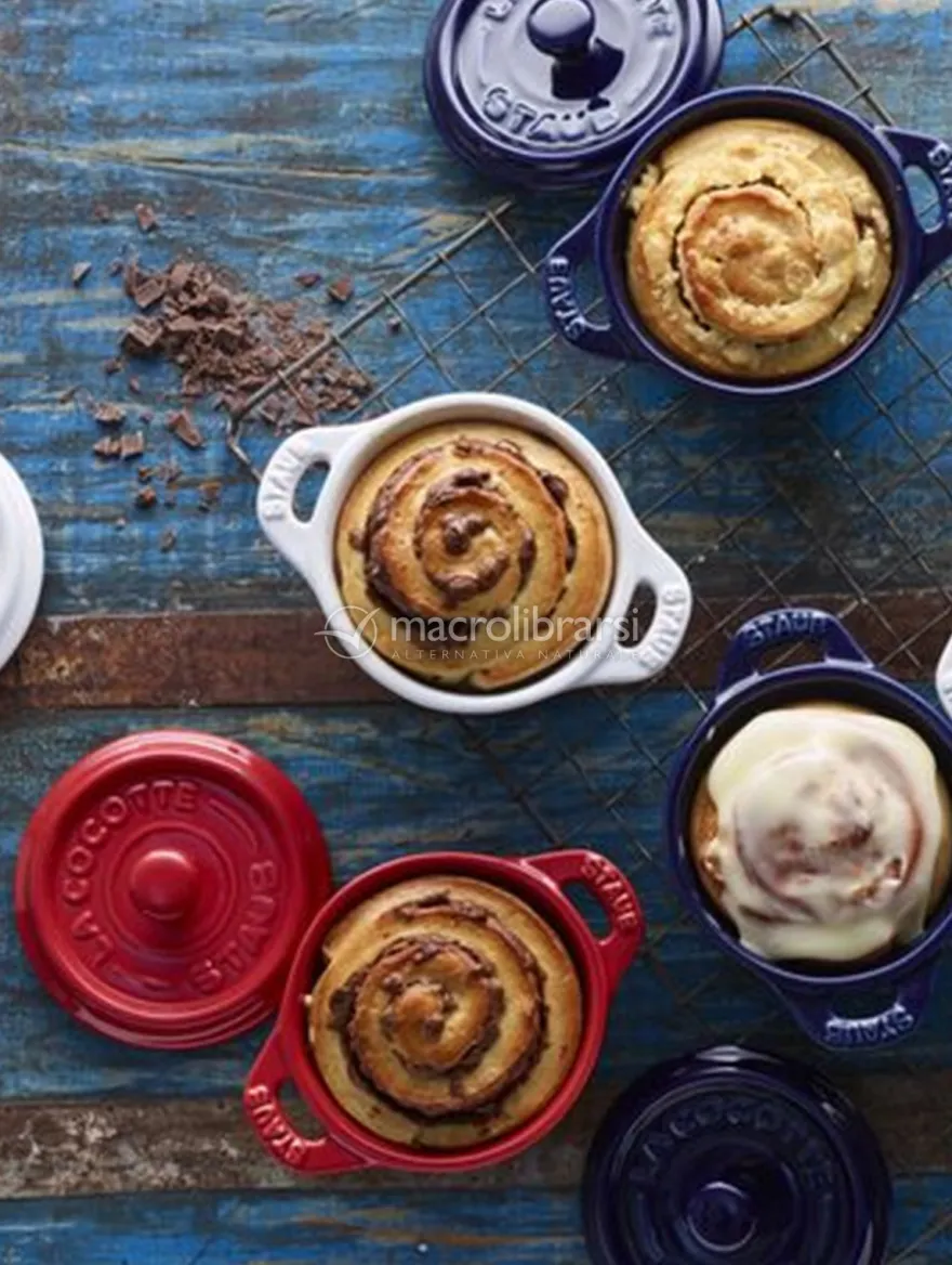 Set Mini Cocotte in Ceramica Ciliegia