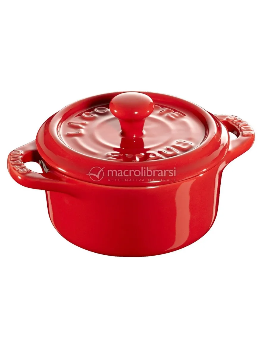 Set Mini Cocotte in Ceramica Ciliegia