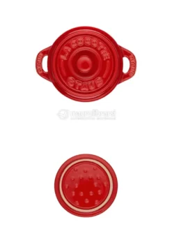 Set Mini Cocotte in Ceramica Ciliegia