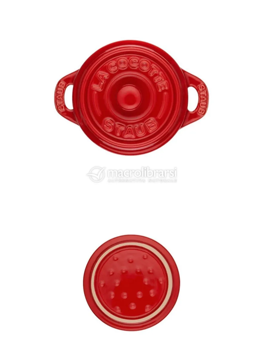 Set Mini Cocotte in Ceramica Ciliegia