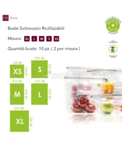 Set per il Sottovuoto Family Bianco -