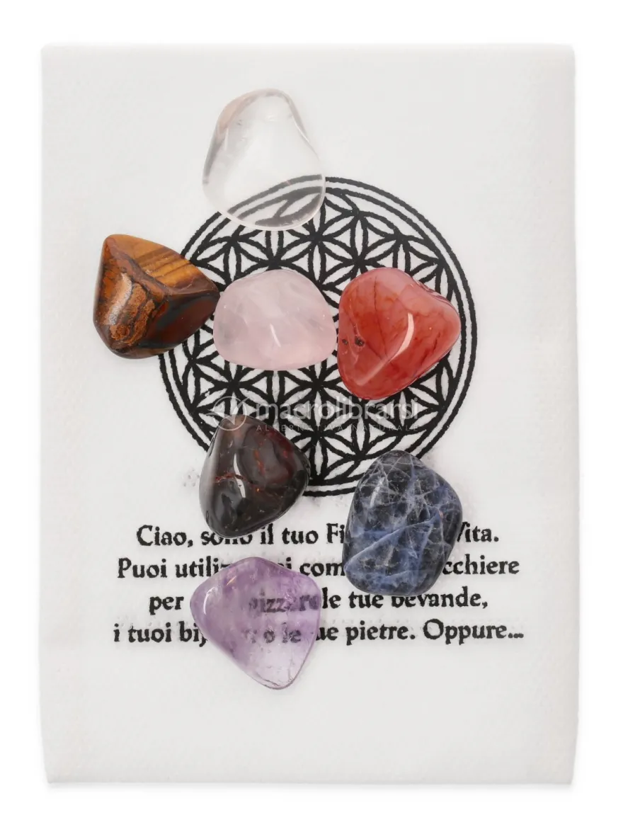 Set 7 Pietre Chakra Burattate - Piccolo