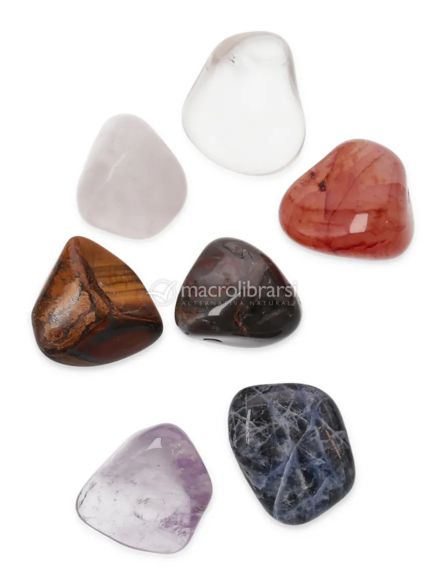 Set 7 Pietre Chakra Burattate - Piccolo