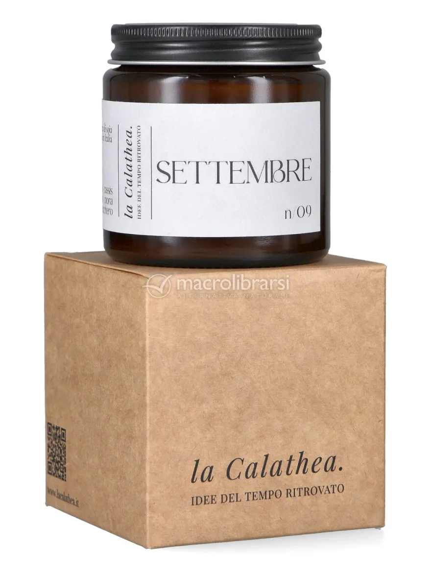 Settembre - Candela Profumata in Cera di Soia - 90g