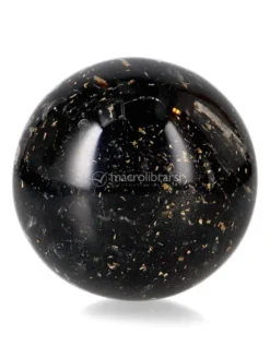Sfera Orgonite e Tormalina - Fiore della Vita