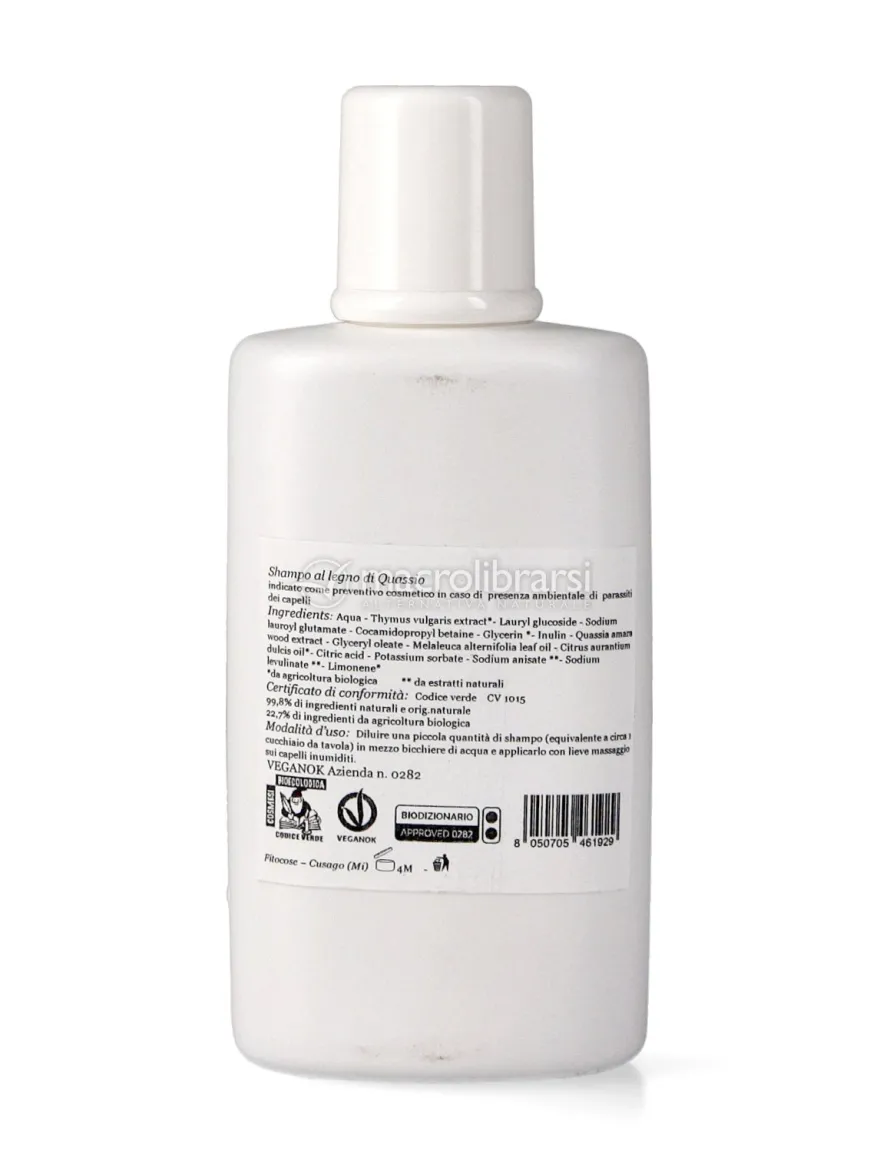 Shampoo al Legno di Quassio