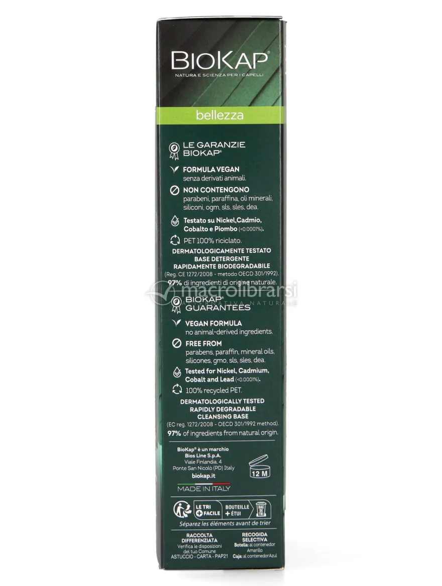 Shampoo Antiforfora con Salice, Agave e Tricobiotic - BioKap Bellezza