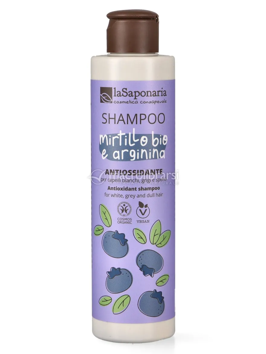Shampoo Antiossidante - Mirtillo bio e Arginina
