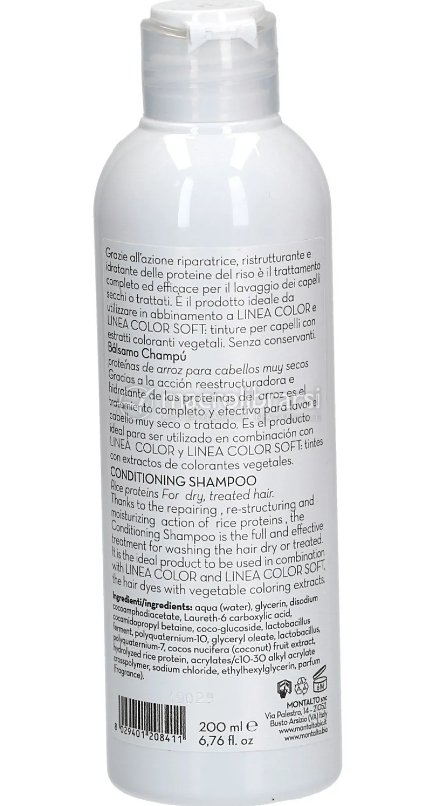 Shampoo Balsamo - Proteine del Riso