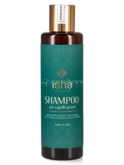 Shampoo Capelli Grassi con Neem, Tulsi e Amla