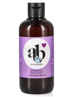 Shampoo Emolliente per Cani con Lino e Malva