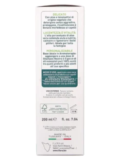 Shampoo Extra Dolce con Aloe Vera Bio 200 ml