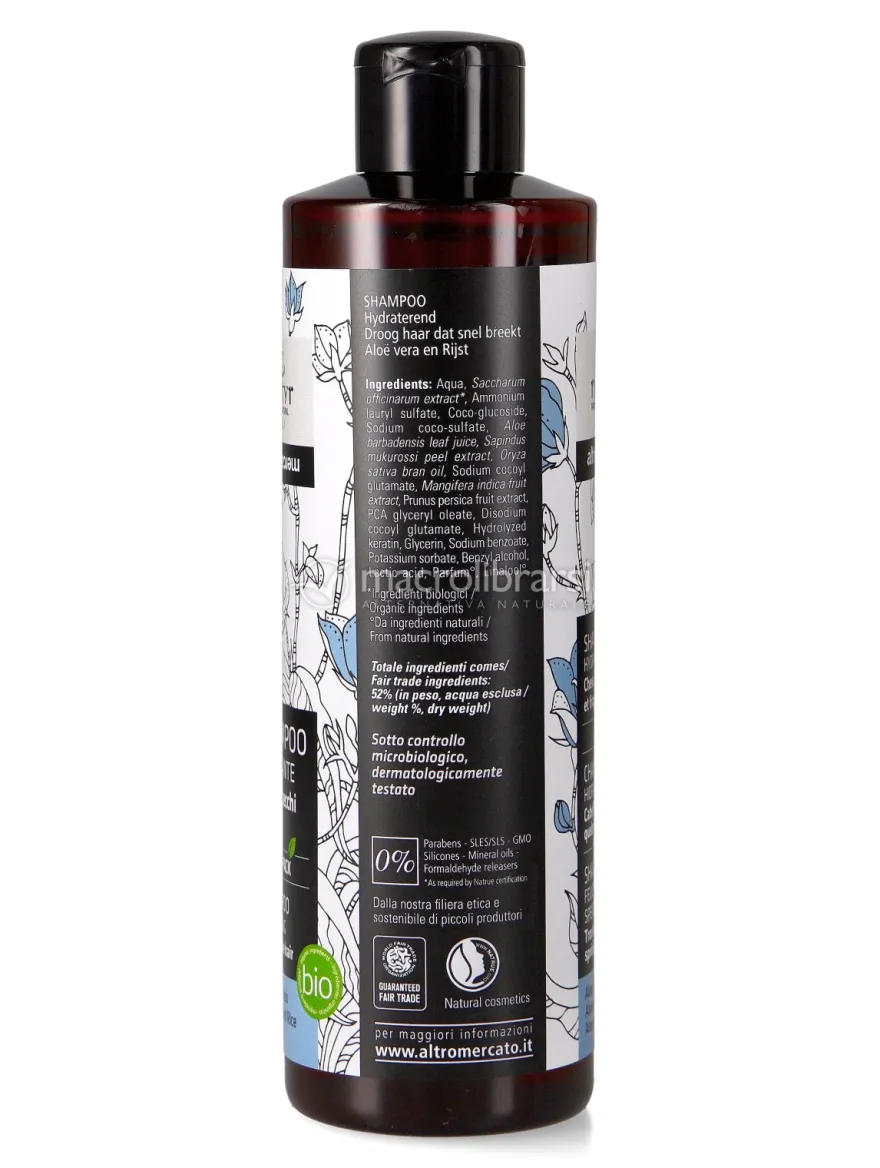Shampoo Idratante Bio - Aloe e Riso
