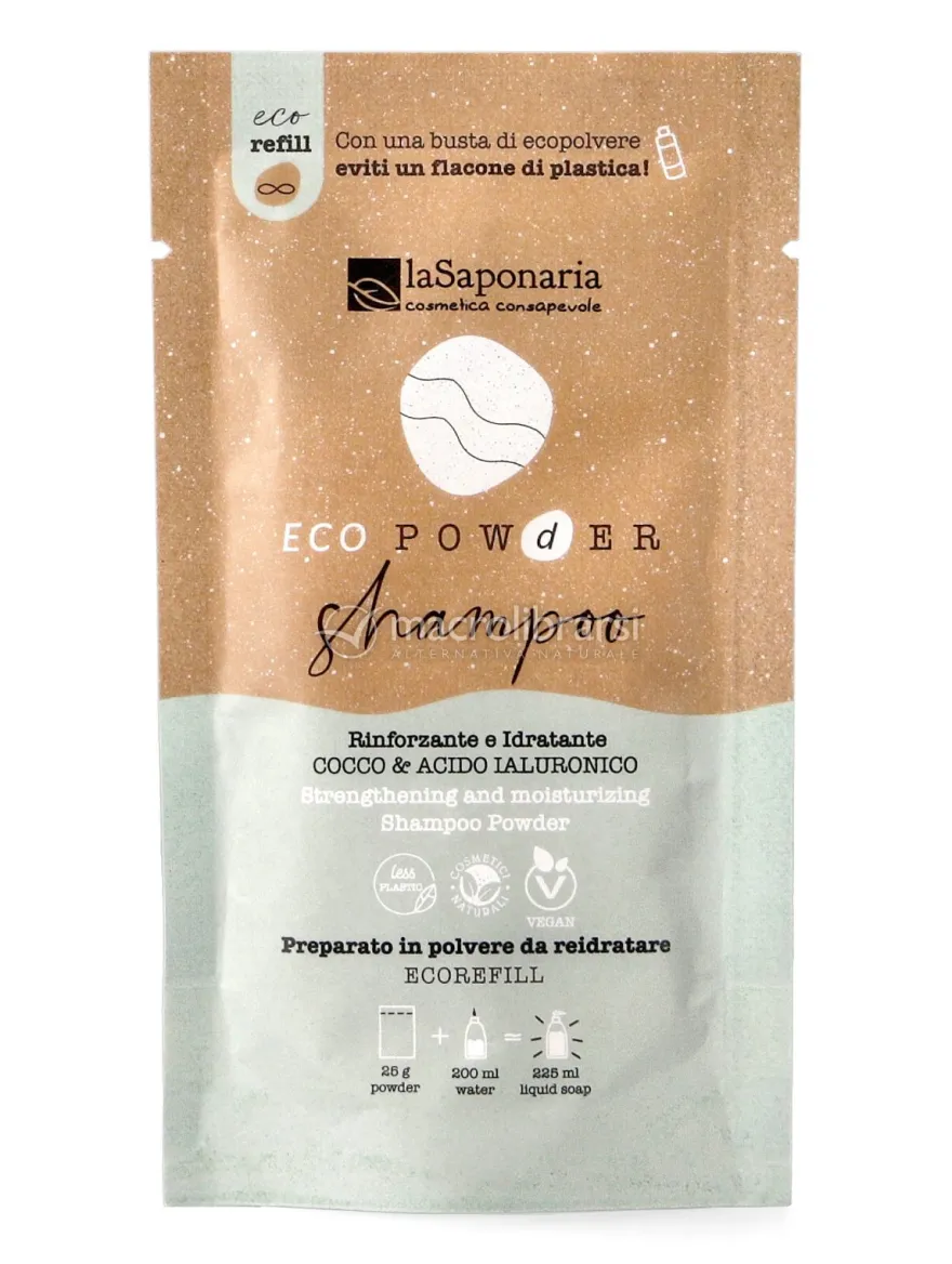 Shampoo in Polvere Rinforzante e Idratante