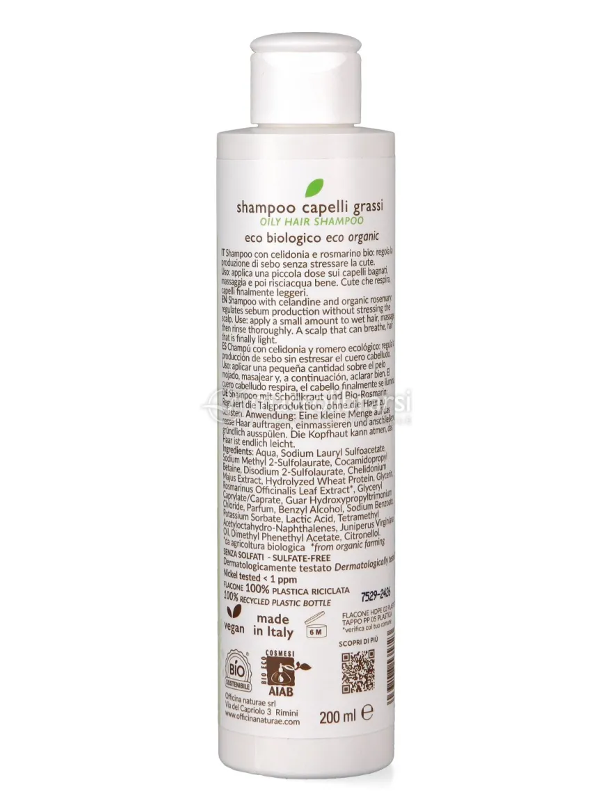 Shampoo per Capelli Grassi