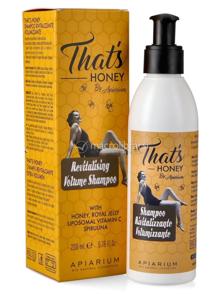 Shampoo Rivitalizzante Volumizzante - That's Honey