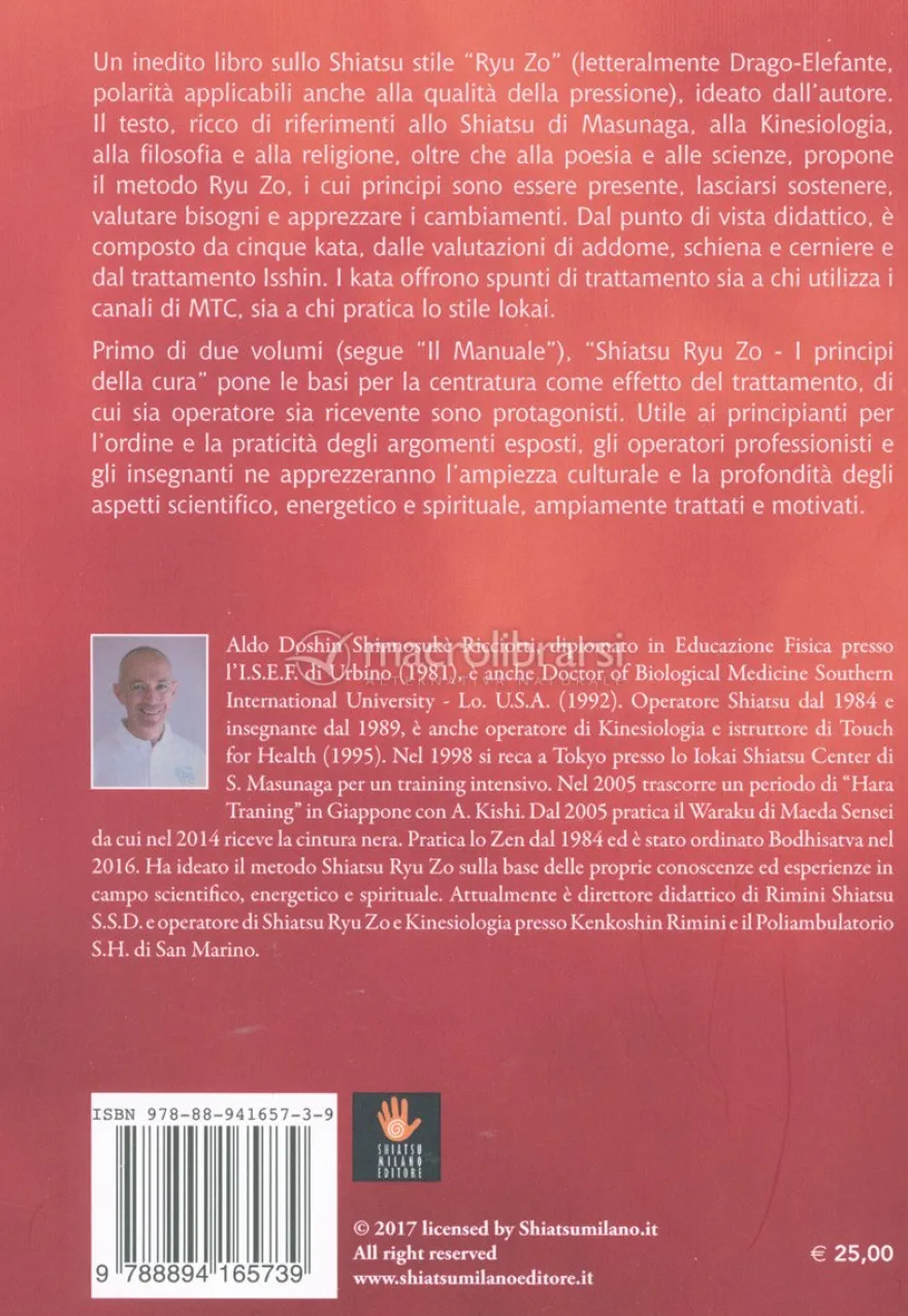 Shiatsu Ryu Zo - I Principi della Cura