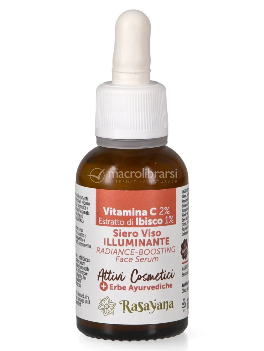 Siero Viso Illuminante Vitamina C 2% + Ibisco 1%