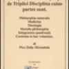 Simphosiani Champerij de Triplici Disciplina Cuius Partes Sunt