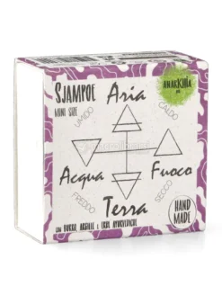 Sjampoe Mini Size - Kit 4 Shampoo Solidi con Burri, Argille ed Erbe Ayurvediche