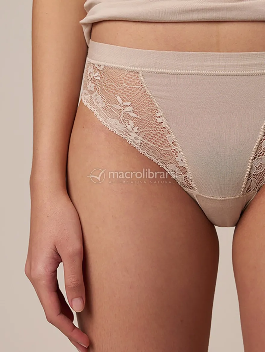 Slip Classico Pizzo - Conchiglia - Taglia L-XL