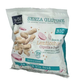 Snack di Lenticchie, Cipolla e Pepe