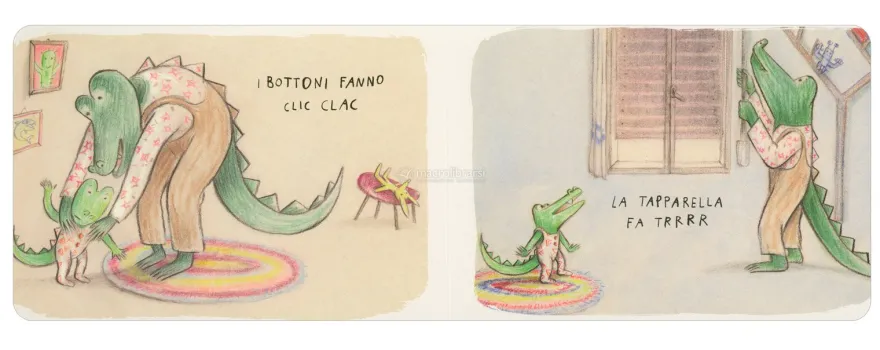 Sogni d'Oro, Piccolo Coccodrillo