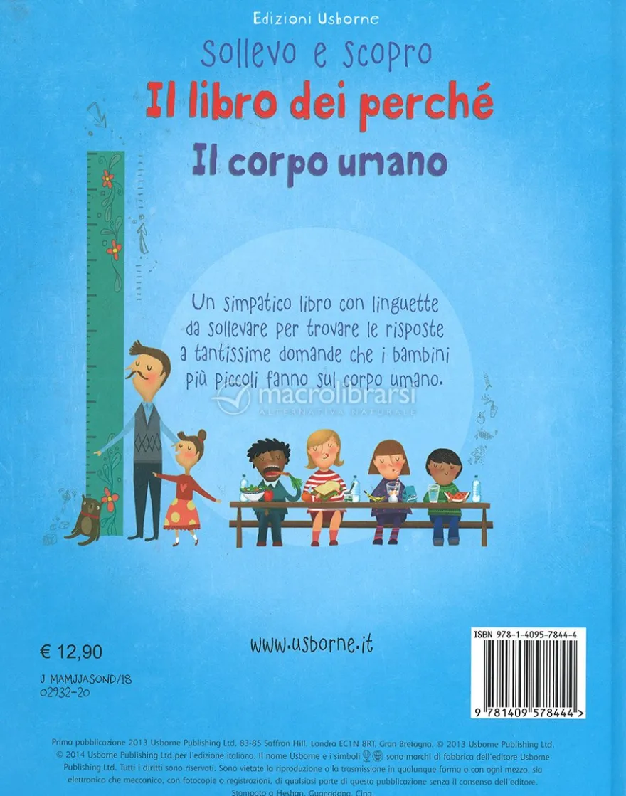 Sollevo e Scopro - Il Libro dei Perché - Il Corpo Umano