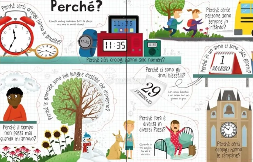 Sollevo e Scopro - Il Libro dei Perché - Il Tempo