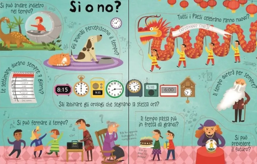 Sollevo e Scopro - Il Libro dei Perché - Il Tempo