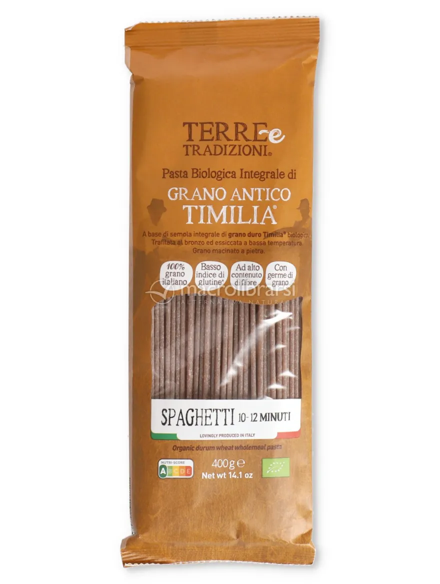 Spaghetti Integrali di Grano Antico Timilia Bio