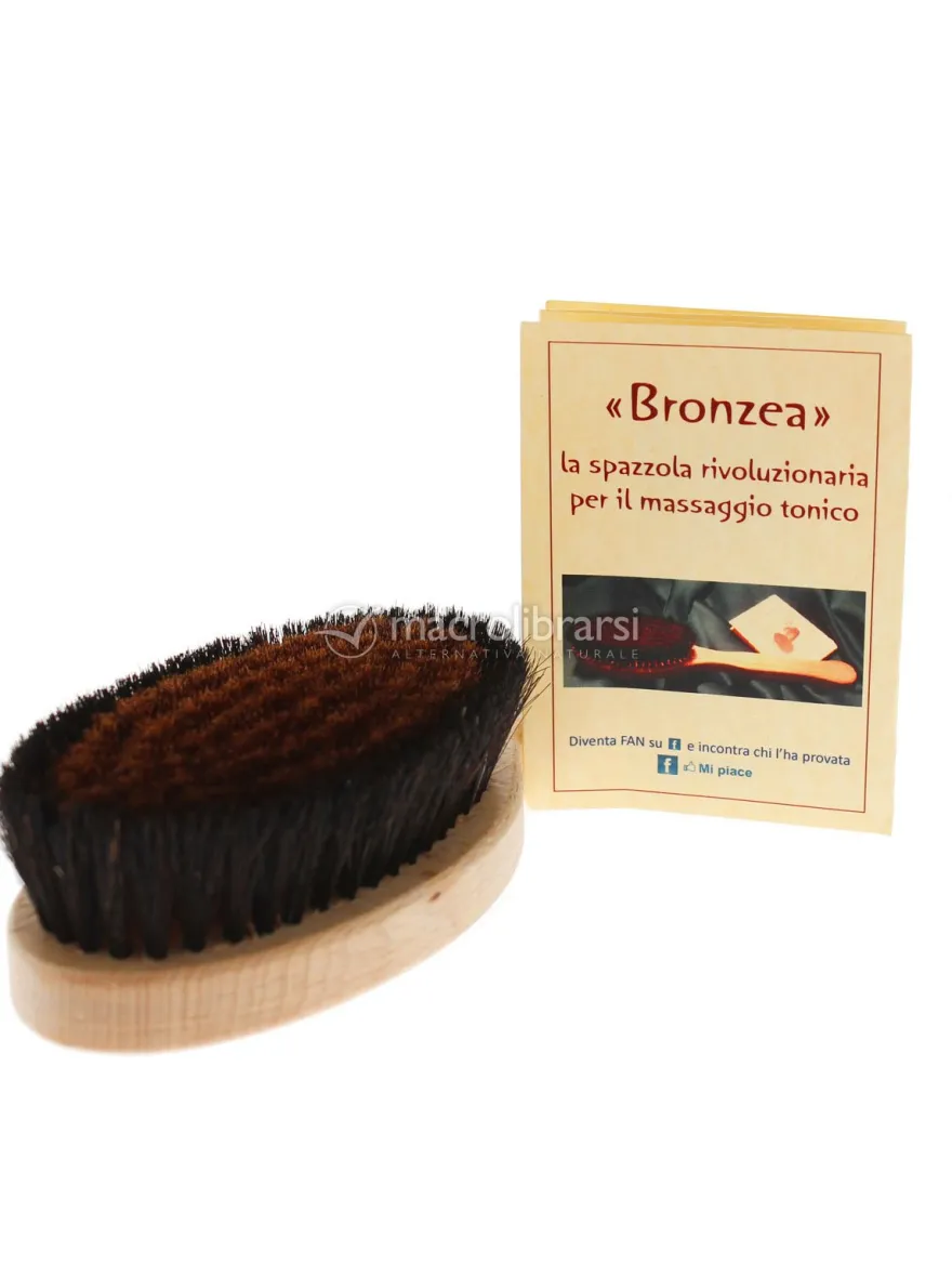 Spazzola da Massaggio Bronzea® con Manico
